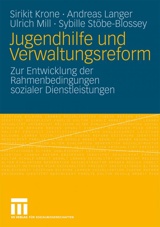 Cover-Bild Jugendhilfe und Verwaltungsreform