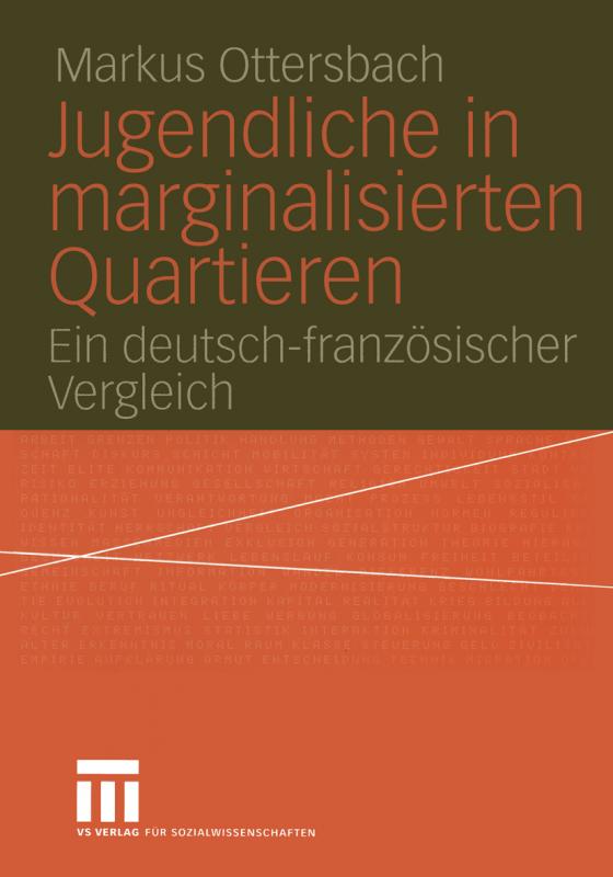 Cover-Bild Jugendliche in marginalisierten Quartieren