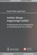 Cover-Bild Justitias Waage -- wagemutige Justitia?