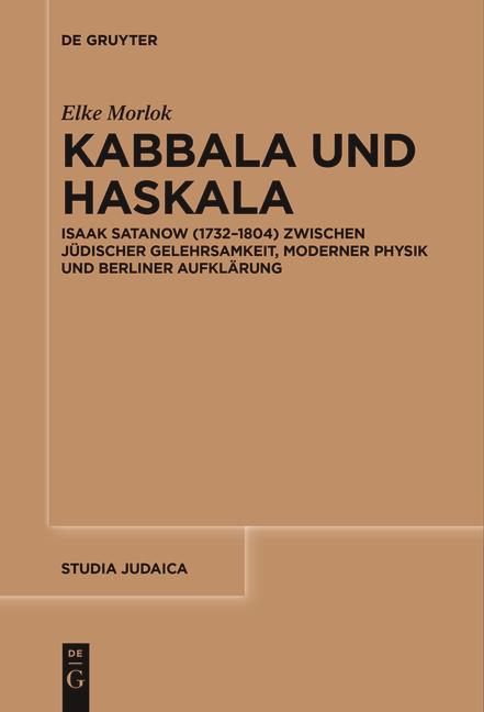 Cover-Bild Kabbala und Haskala