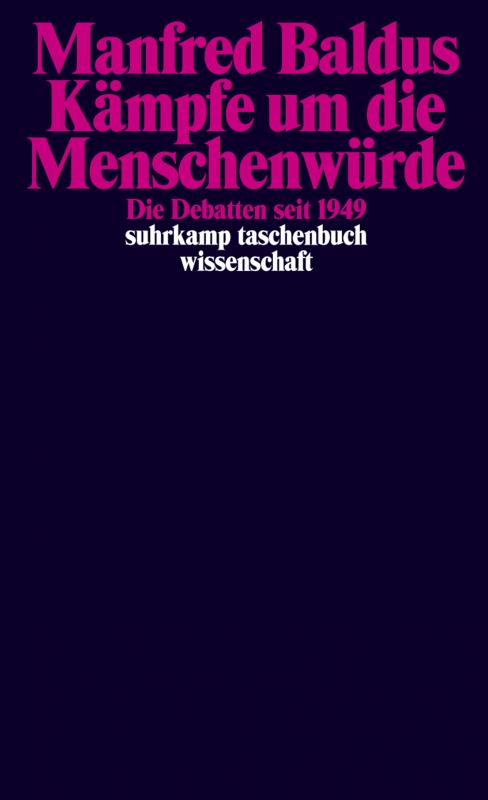 Cover-Bild Kämpfe um die Menschenwürde