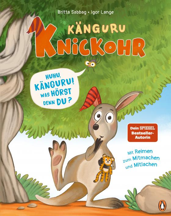 Cover-Bild Känguru Knickohr – Huhu, Känguru! Was hörst denn du?