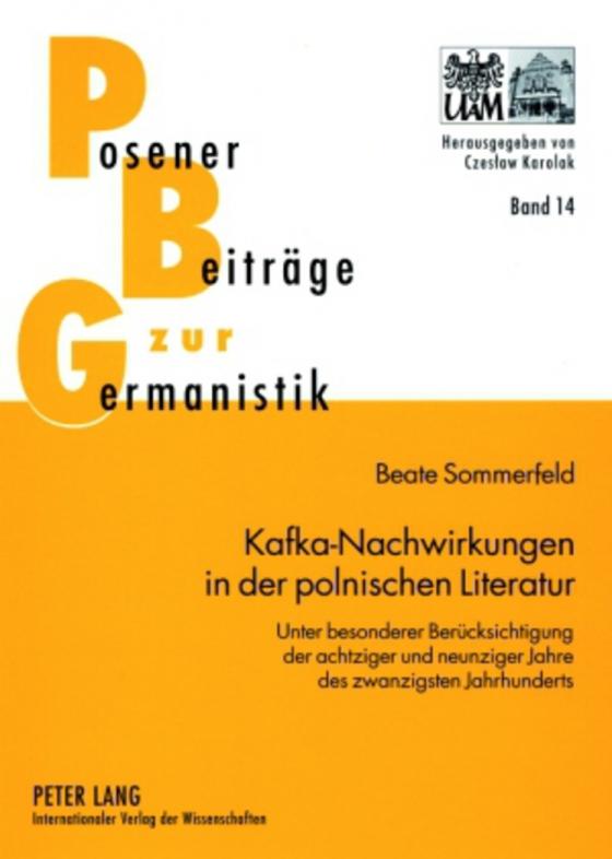 Cover-Bild Kafka-Nachwirkungen in der polnischen Literatur