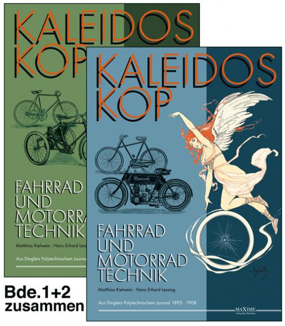 Cover-Bild Kaleidoskop früher Fahrrad- und Motorradtechnik - Band 1 und 2