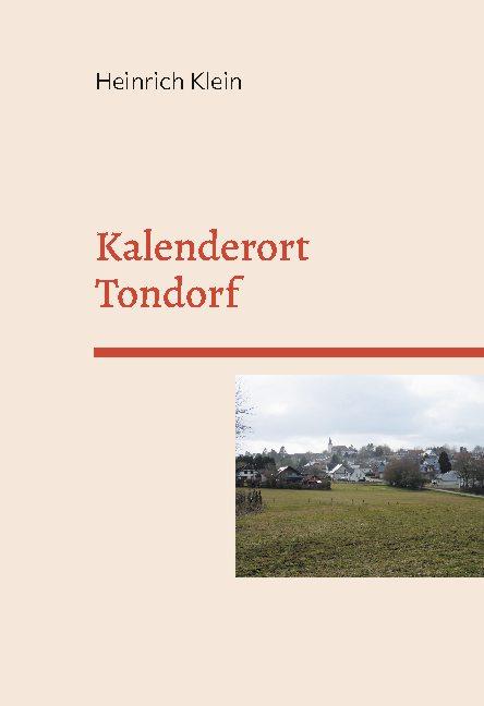 Cover-Bild Kalenderort Tondorf