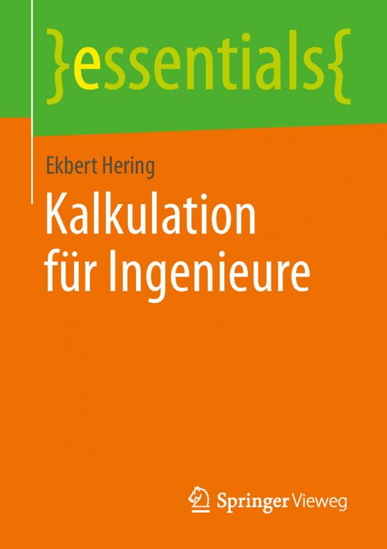 Cover-Bild Kalkulation für Ingenieure