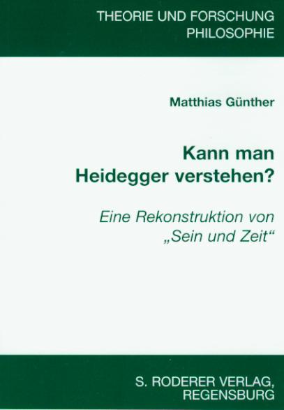 Cover-Bild Kann man Heidegger verstehen?