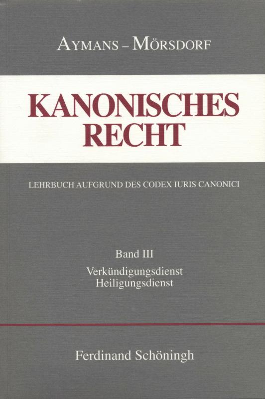 Cover-Bild Kanonisches Recht - Kartonierte Studienausgabe. Lehrbuch aufgrund des Codex Iuris Canonici