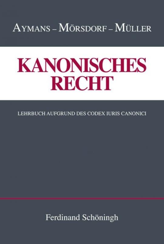 Cover-Bild Kanonisches Recht