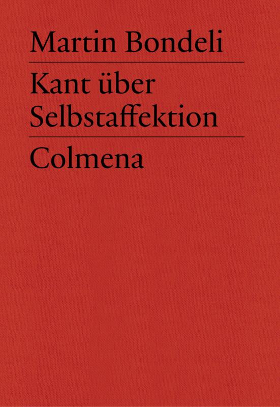 Cover-Bild Kant über Selbstaffektion