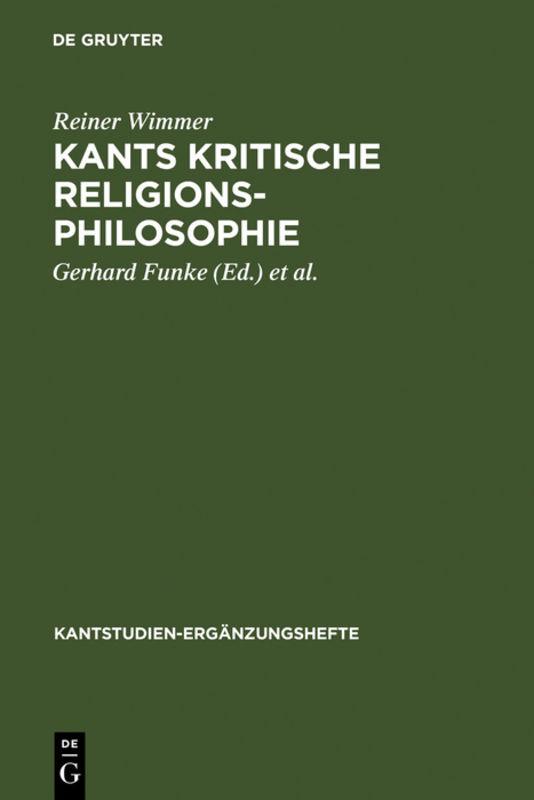 Cover-Bild Kants kritische Religionsphilosophie