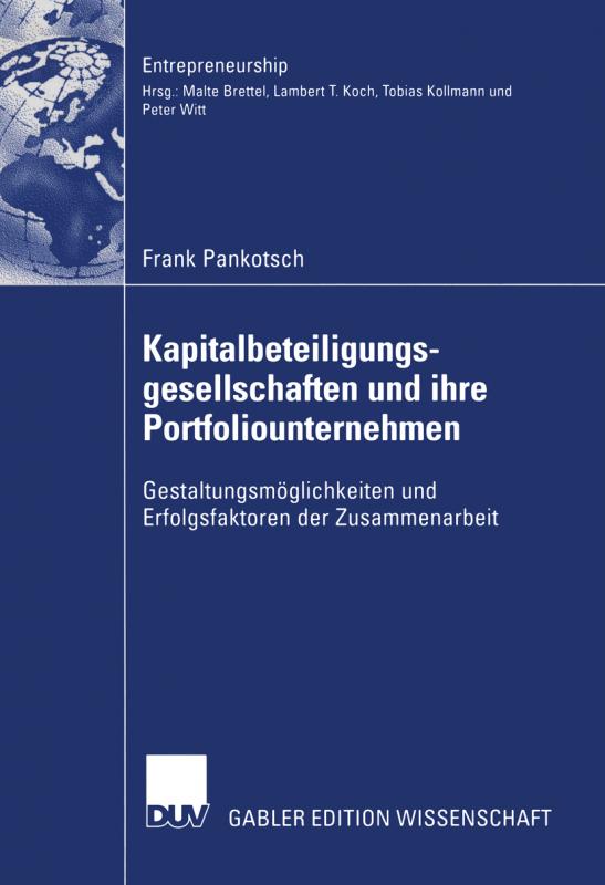 Cover-Bild Kapitalbeteiligungsgesellschaften und ihre Portfoliounternehmen