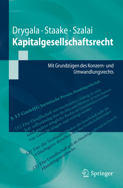 Cover-Bild Kapitalgesellschaftsrecht