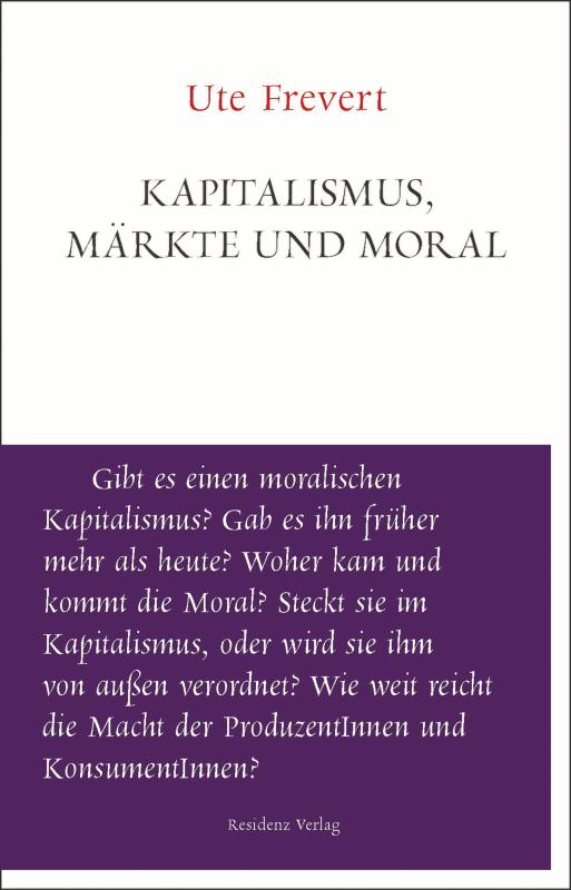 Cover-Bild Kapitalismus, Märkte und Moral