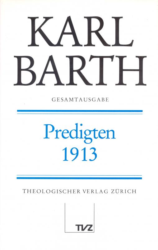 Cover-Bild Karl Barth Gesamtausgabe