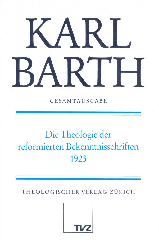 Cover-Bild Karl Barth Gesamtausgabe