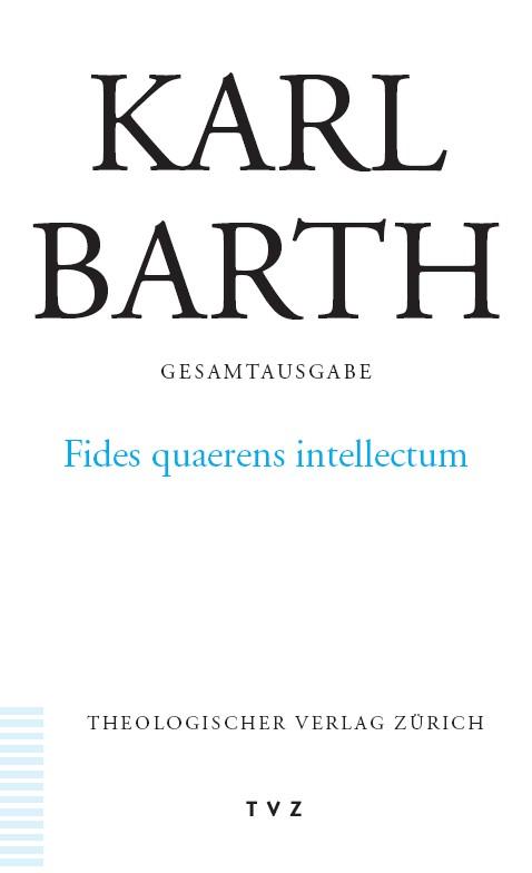 Cover-Bild Karl Barth Gesamtausgabe