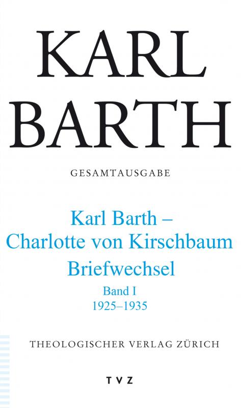 Cover-Bild Karl Barth Gesamtausgabe