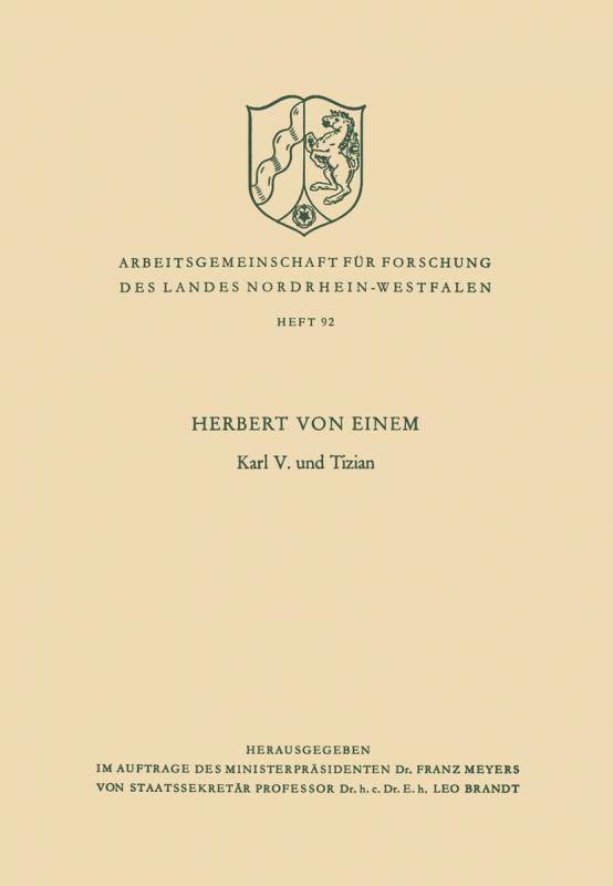 Cover-Bild Karl V. und Tizian