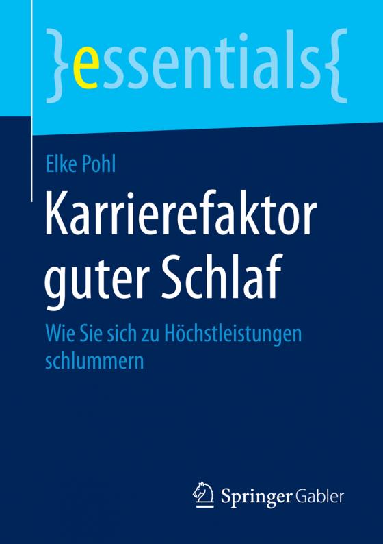 Cover-Bild Karrierefaktor guter Schlaf