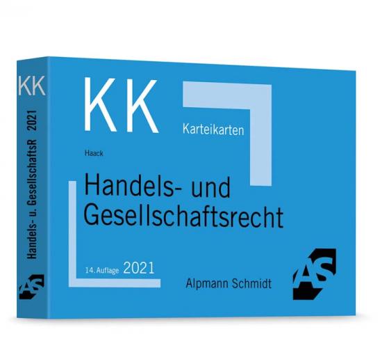 Cover-Bild Karteikarten Handels- und Gesellschaftsrecht