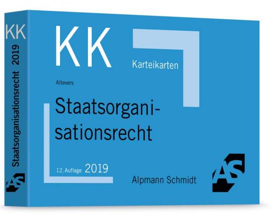 Cover-Bild Karteikarten Staatsorganisationsrecht