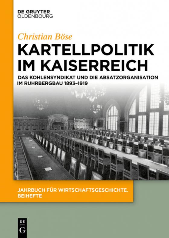 Cover-Bild Kartellpolitik im Kaiserreich