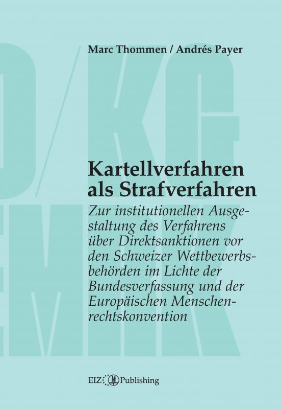 Cover-Bild Kartellverfahren als Strafverfahren