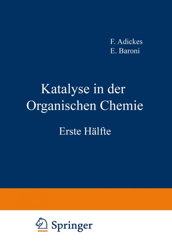 Cover-Bild Katalyse in der Organischen Chemie
