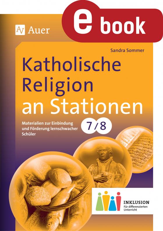Cover-Bild Katholische Religion an Stationen 7-8 Inklusion