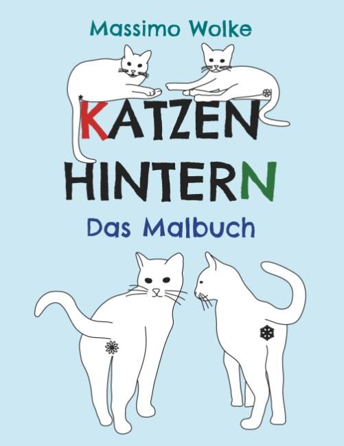 Cover-Bild Katzenhintern - Das Malbuch