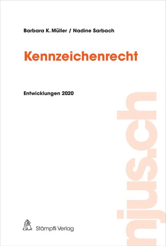 Cover-Bild Kennzeichenrecht