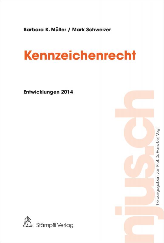 Cover-Bild Kennzeichenrecht