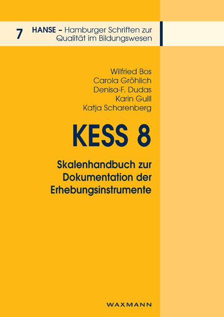 Cover-Bild KESS 8 – Skalenhandbuch zur Dokumentation der Erhebungsinstrumente
