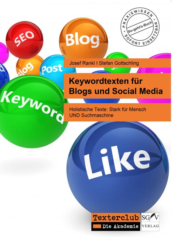 Cover-Bild Keywordtexten für Blogs und Social Media