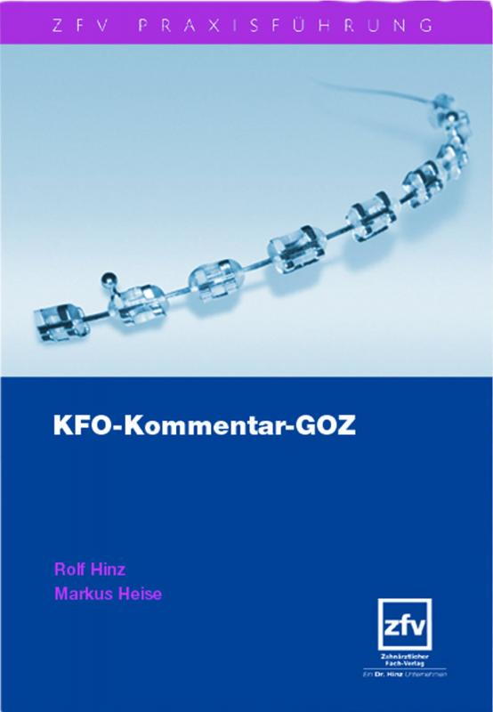 Cover-Bild KFO-Kommentar GOZ