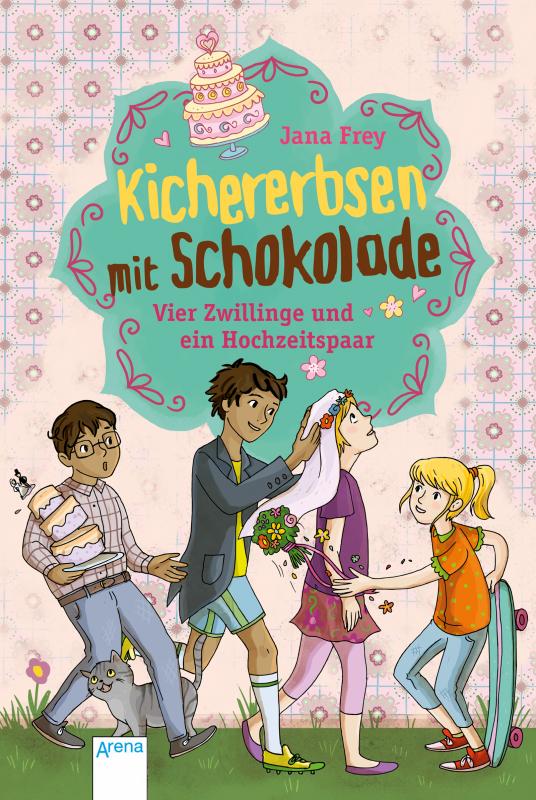 Cover-Bild Kichererbsen mit Schokolade (2). Vier Zwillinge und ein Hochzeitspaar