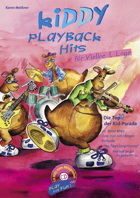 Cover-Bild Kiddy Playback Hits für Violine