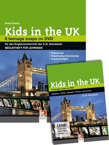 Cover-Bild Kids in the UK, DVD und Begleitheft für Lehrende