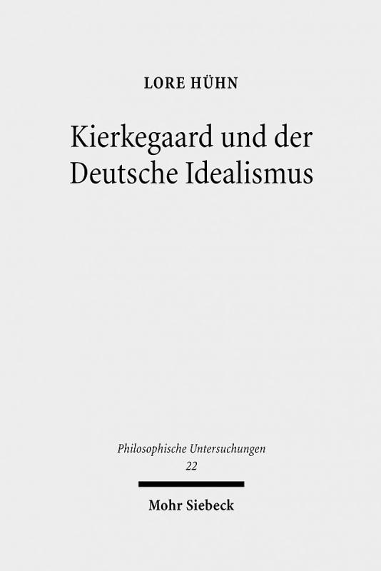 Cover-Bild Kierkegaard und der Deutsche Idealismus