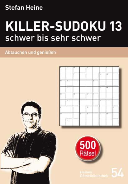 Cover-Bild Killer-Sudoku 13 - schwer bis sehr schwer