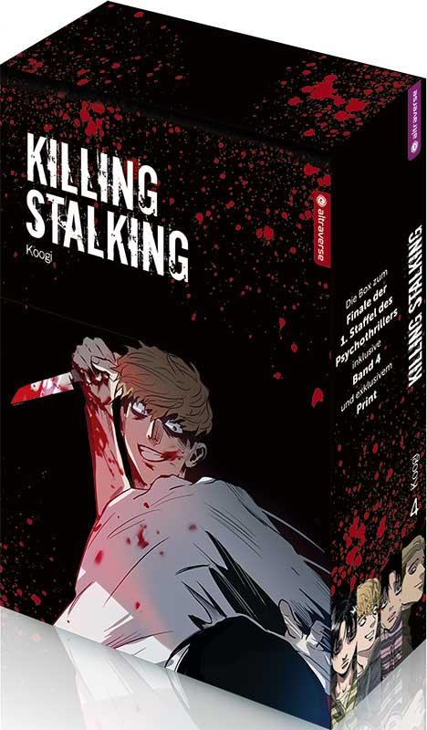 Cover-Bild Killing Stalking 04 mit Box und exklusivem Druck