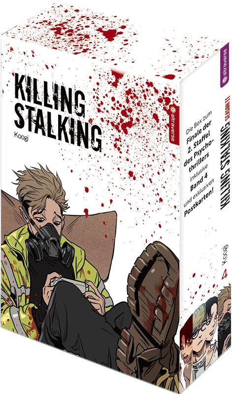 Cover-Bild Killing Stalking Season II 04 mit Box und exklusivem Druck