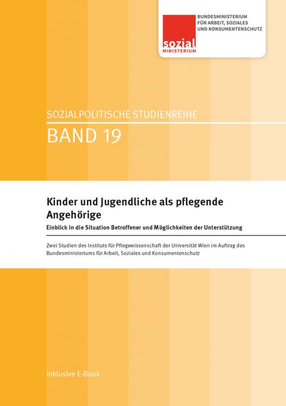 Cover-Bild Kinder und Jugendliche als pflegende Angehörige