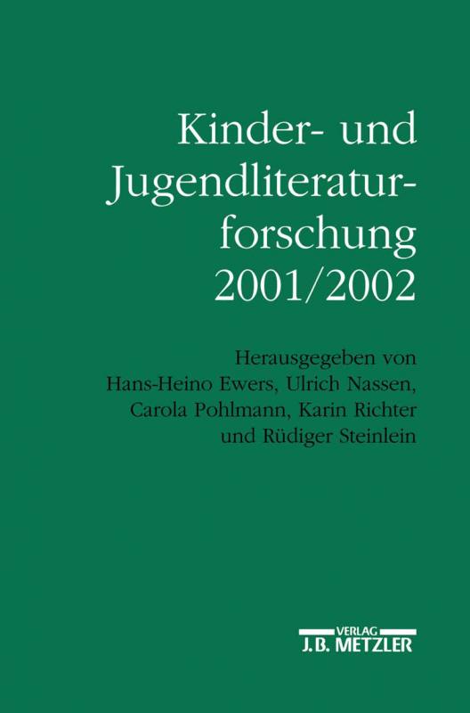 Cover-Bild Kinder- und Jugendliteraturforschung 2001/2002
