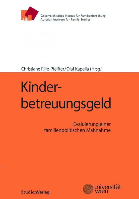 Cover-Bild Kinderbetreuungsgeld