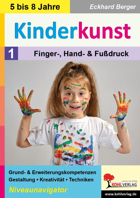 Cover-Bild Kinderkunst / Band 1: Finger-, Hand- & Fußdruck