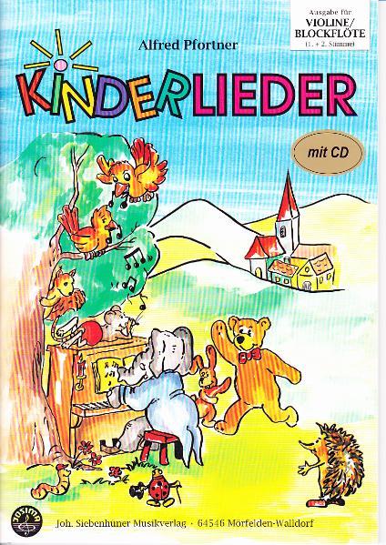 Cover-Bild Kinderlieder, C-Instrumente 1./2. Stimme mit CD