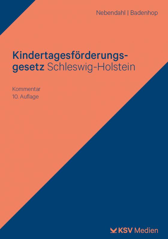 Cover-Bild Kindertagesförderungsgesetz Schleswig-Holstein