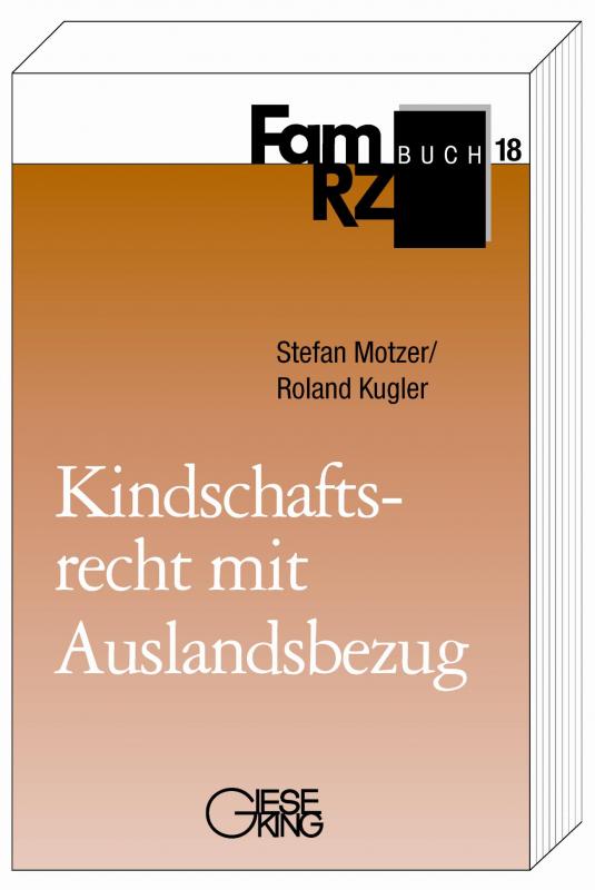 Cover-Bild Kindschaftsrecht mit Auslandsbezug